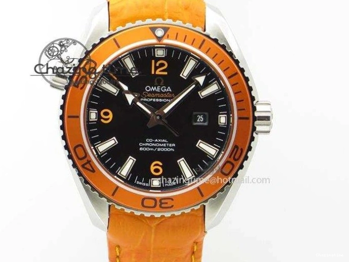 0204 Speedmaster YG RMF Best Edition YG Black Dial on YG Bracelet Lemania HW Durable 7725